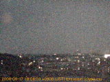 展望カメラtotsucam映像: 戸塚駅周辺から東戸塚方面を望む 2008-09-17(水) dusk