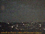 展望カメラtotsucam映像: 戸塚駅周辺から東戸塚方面を望む 2008-09-26(金) dusk
