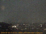 展望カメラtotsucam映像: 戸塚駅周辺から東戸塚方面を望む 2008-09-30(火) dusk