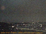 展望カメラtotsucam映像: 戸塚駅周辺から東戸塚方面を望む 2008-10-07(火) dusk