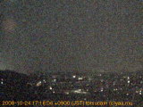 展望カメラtotsucam映像: 戸塚駅周辺から東戸塚方面を望む 2008-10-24(金) dusk
