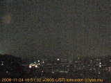 展望カメラtotsucam映像: 戸塚駅周辺から東戸塚方面を望む 2008-11-24(月) dusk
