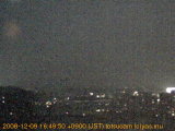 展望カメラtotsucam映像: 戸塚駅周辺から東戸塚方面を望む 2008-12-09(火) dusk