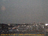 展望カメラtotsucam映像: 戸塚駅周辺から東戸塚方面を望む 2009-02-19(木) dusk
