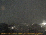 展望カメラtotsucam映像: 戸塚駅周辺から東戸塚方面を望む 2009-03-03(火) dusk