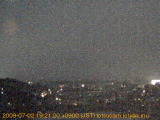 展望カメラtotsucam映像: 戸塚駅周辺から東戸塚方面を望む 2009-07-02(木) dusk