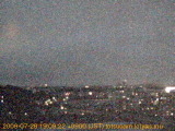 展望カメラtotsucam映像: 戸塚駅周辺から東戸塚方面を望む 2009-07-28(火) dusk