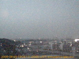 展望カメラtotsucam映像: 戸塚駅周辺から東戸塚方面を望む 2009-08-03(月) dusk