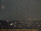 展望カメラtotsucam映像: 戸塚駅周辺から東戸塚方面を望む 2009-09-12(土) dusk