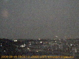 展望カメラtotsucam映像: 戸塚駅周辺から東戸塚方面を望む 2009-09-19(土) dusk