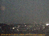 展望カメラtotsucam映像: 戸塚駅周辺から東戸塚方面を望む 2009-09-29(火) dusk