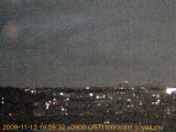 展望カメラtotsucam映像: 戸塚駅周辺から東戸塚方面を望む 2009-11-12(木) dusk