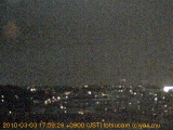 展望カメラtotsucam映像: 戸塚駅周辺から東戸塚方面を望む 2010-03-03(水) dusk