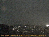 展望カメラtotsucam映像: 戸塚駅周辺から東戸塚方面を望む 2010-03-07(日) dusk