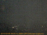 展望カメラtotsucam映像: 戸塚駅周辺から東戸塚方面を望む 2010-03-09(火) dusk