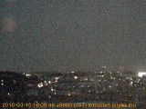 展望カメラtotsucam映像: 戸塚駅周辺から東戸塚方面を望む 2010-03-15(月) dusk