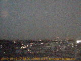 展望カメラtotsucam映像: 戸塚駅周辺から東戸塚方面を望む 2010-10-12(火) dusk