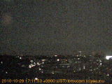 展望カメラtotsucam映像: 戸塚駅周辺から東戸塚方面を望む 2010-10-29(金) dusk