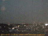 展望カメラtotsucam映像: 戸塚駅周辺から東戸塚方面を望む 2011-02-07(月) dusk