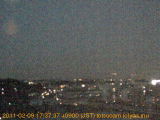 展望カメラtotsucam映像: 戸塚駅周辺から東戸塚方面を望む 2011-02-09(水) dusk