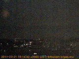 展望カメラtotsucam映像: 戸塚駅周辺から東戸塚方面を望む 2011-03-21(月) dusk