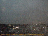 展望カメラtotsucam映像: 戸塚駅周辺から東戸塚方面を望む 2011-10-02(日) dusk