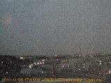 展望カメラtotsucam映像: 戸塚駅周辺から東戸塚方面を望む 2011-11-09(水) dusk