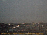 展望カメラtotsucam映像: 戸塚駅周辺から東戸塚方面を望む 2012-01-19(木) dusk