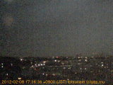 展望カメラtotsucam映像: 戸塚駅周辺から東戸塚方面を望む 2012-02-08(水) dusk