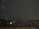展望カメラtotsucam映像: 戸塚駅周辺から東戸塚方面を望む 2012-03-02(金) dusk
