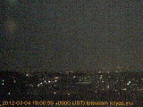展望カメラtotsucam映像: 戸塚駅周辺から東戸塚方面を望む 2012-03-04(日) dusk