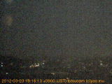 展望カメラtotsucam映像: 戸塚駅周辺から東戸塚方面を望む 2012-03-23(金) dusk