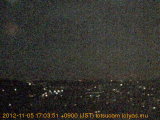 展望カメラtotsucam映像: 戸塚駅周辺から東戸塚方面を望む 2012-11-05(月) dusk